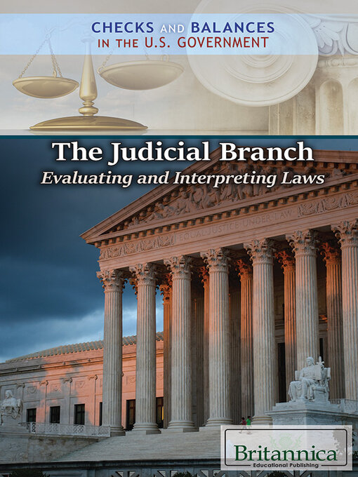 Title details for The Judicial Branch by Carolyn DeCarlo - Available